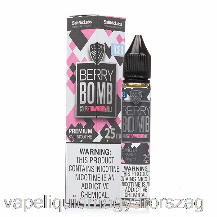 Jeges Bogyós Bomba - Vgod Só - 30 Ml 25 Mg Vape E Cigi